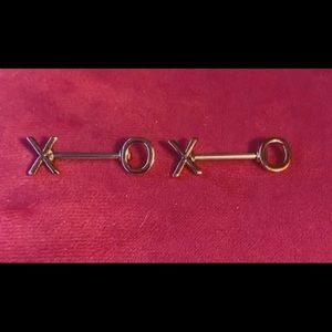 Hugs & kisses nipple bars